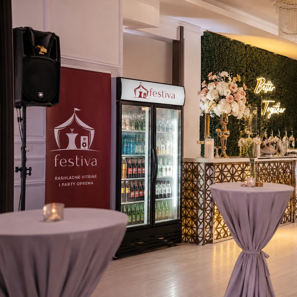 Rashladne vitrine i party oprema